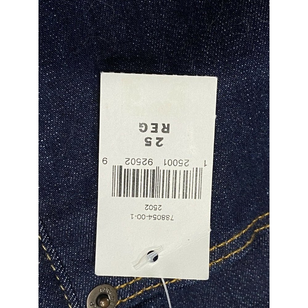 NWT GAP Women's Sculpt True Skinny Jeans 0/25R Darker Wash Stretch #788054 - Picture 4 of 8